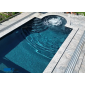 Liner Piscina Elbtal 3D SOLID Lava